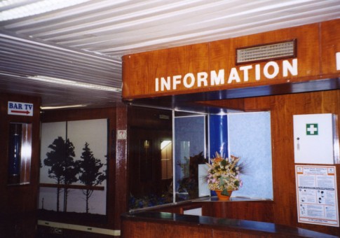 The information desk