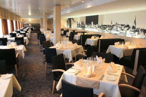 The Ã la carte restaurant on Tallink's Star