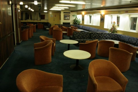 The main lounge, forward