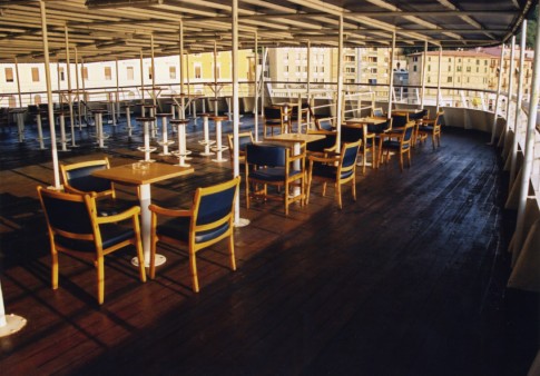 Another view of the aft deck space on the Saloon Deck.