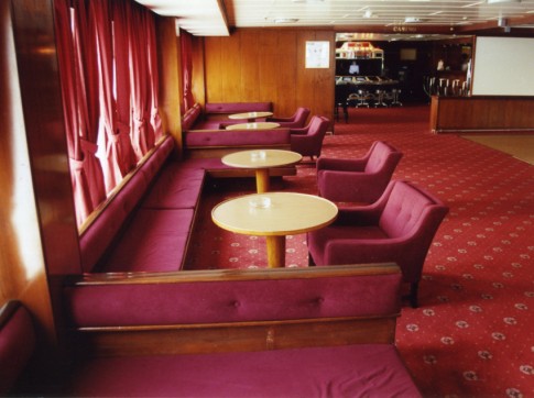 The aft port lounge.
