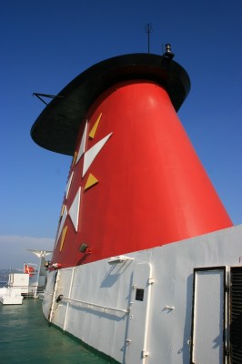 Al Mansour (ex-Stena Nordica, Reine Astrid), May 2007. (Click for larger image)