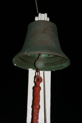 The ship's original bell remains