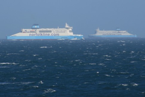 Maersk Dunkerque and Maersk Dover