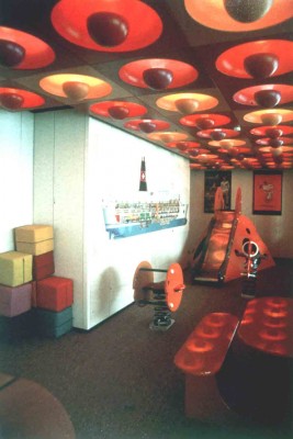 The Dana Anglia's original children's playroom - now the location of the current Admiral Pub.