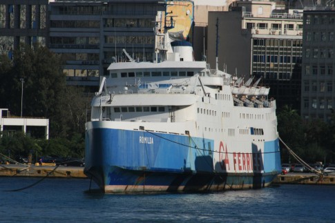 The Romilda was one of the last of the fleet to stay in service, but has been in quite poor internal condition for many years.