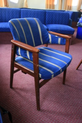 Older-style chair.