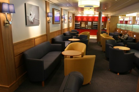 Spirit of Britain: Commercial Drivers' lounge.