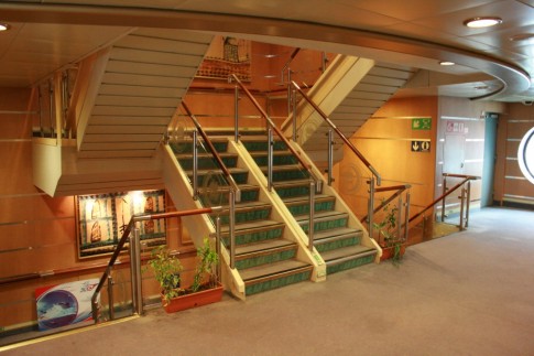 Deck 7 midships stairwell