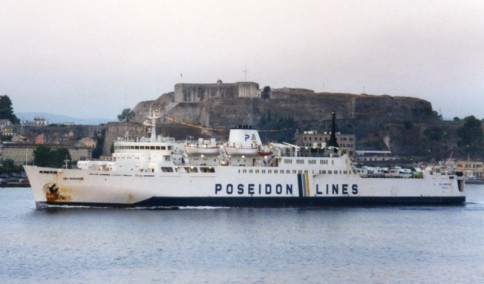 The Sea Serenade at Corfu, August 1999