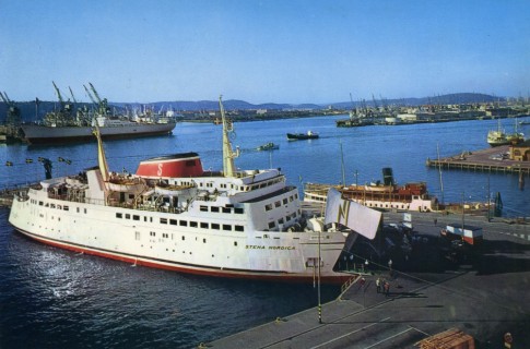 The Stena Danica of 1965 at Gothenburg.