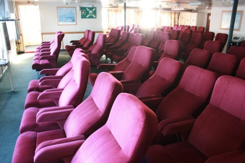This further reclining seat lounge was located forward on Deck 5.