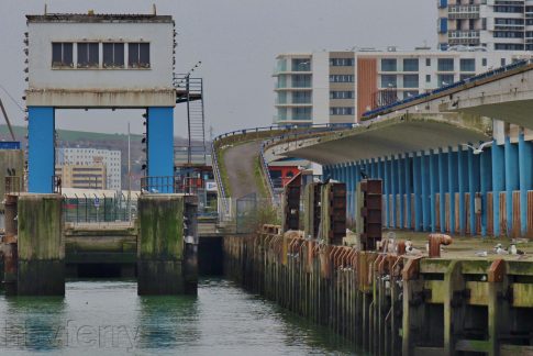 The abandoned Gare Maritime, Boulogne. 