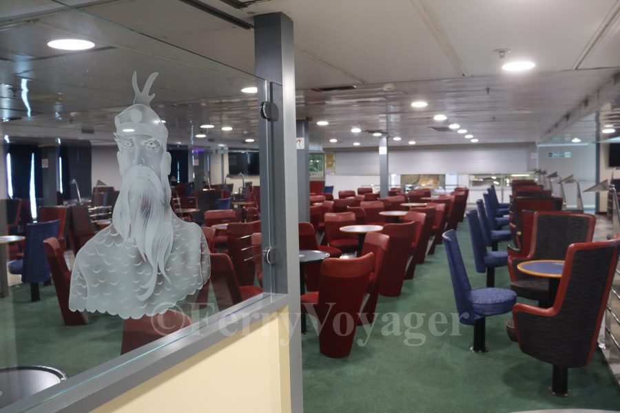 Skanderbeg, Albania’s famous historic military hero, welcomes passengers