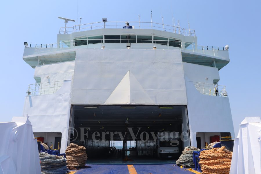 The view from the forecastle