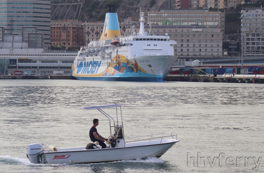 The Moby Drea at Genoa.