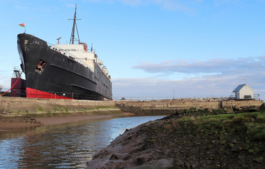 The Duke of Lancaster at Llanerch-y-Mor, January 2022.